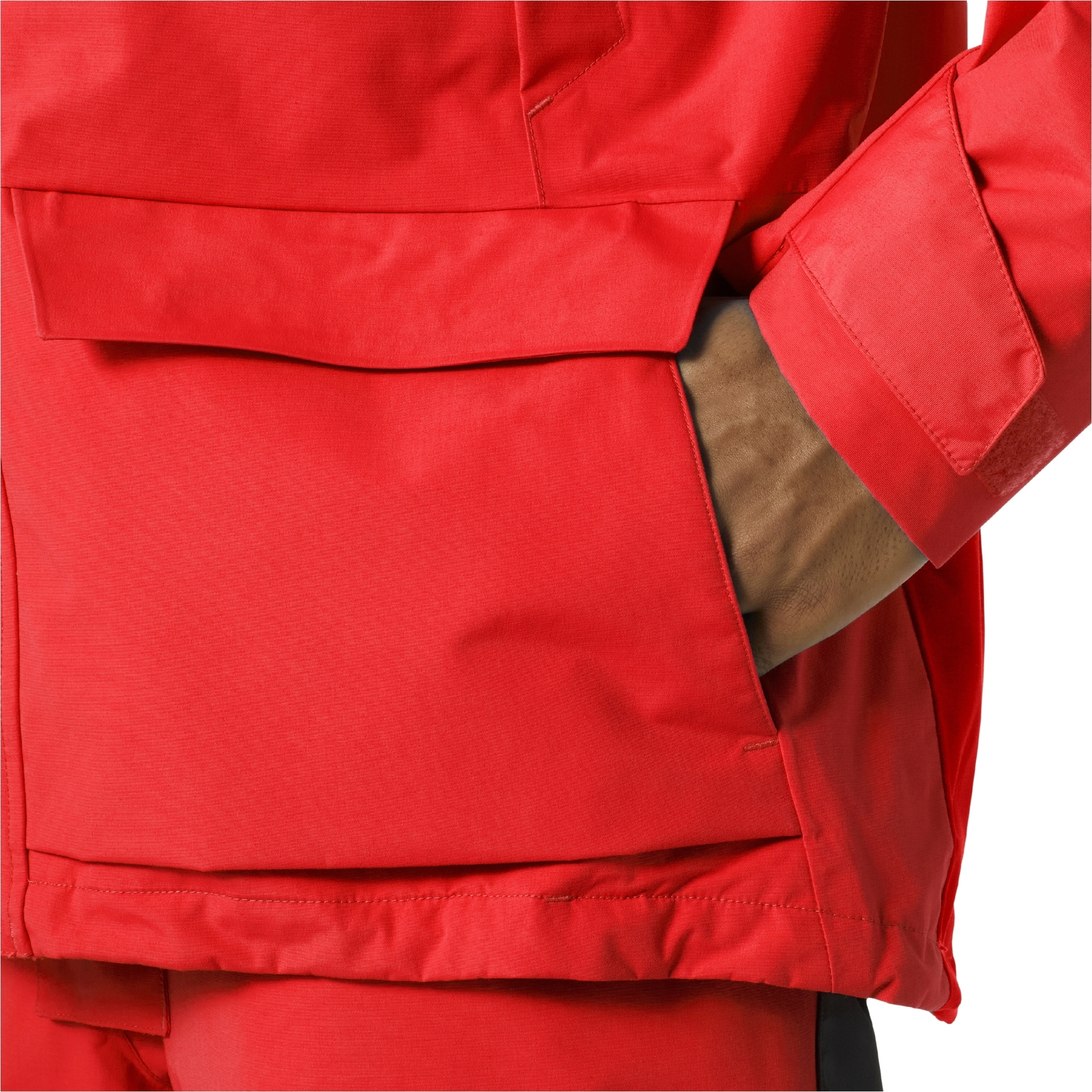 2026 Helly Hansen Hombres Pier 4.0 Chaqueta 34484 - Alert Red